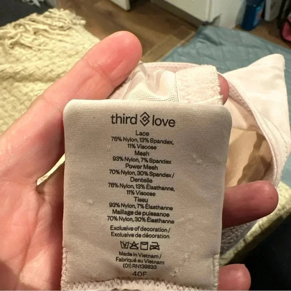 THIRD LOVE BRA WOMENS PINK
4OF Used - Picture 11 of 11